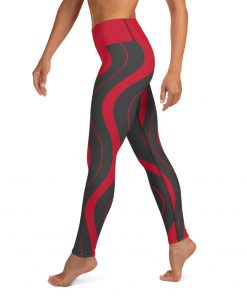 Ultra Signal Women’s High Waisted Yoga Leggings Red