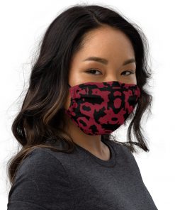 Rix 801 Premium Face Mask Burgundy