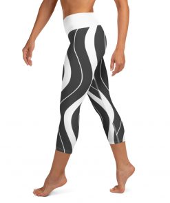 Ultra Signal Women’s High Rise Yoga Capri Leggings White