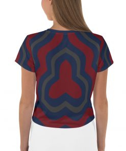 Balanced Women’s Crop Tee Navy