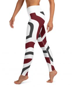 Balanced Women’s High Waisted Yoga Leggings White