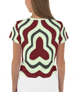 Balanced Women’s Crop Tee Green