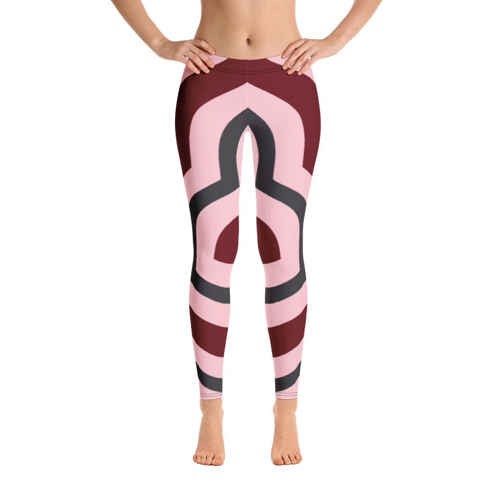 Balanced Low Rise Women’s Leggings Pink