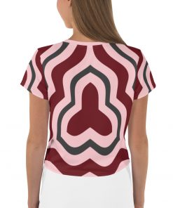 Balanced Women’s Crop Tee Pink