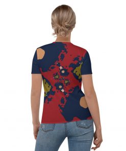 Sands and Sun Women’s Crew Neck T-Shirt Navy
