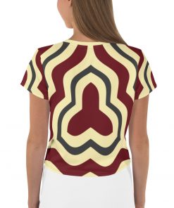 Balanced Women’s Crop Tee Yellow