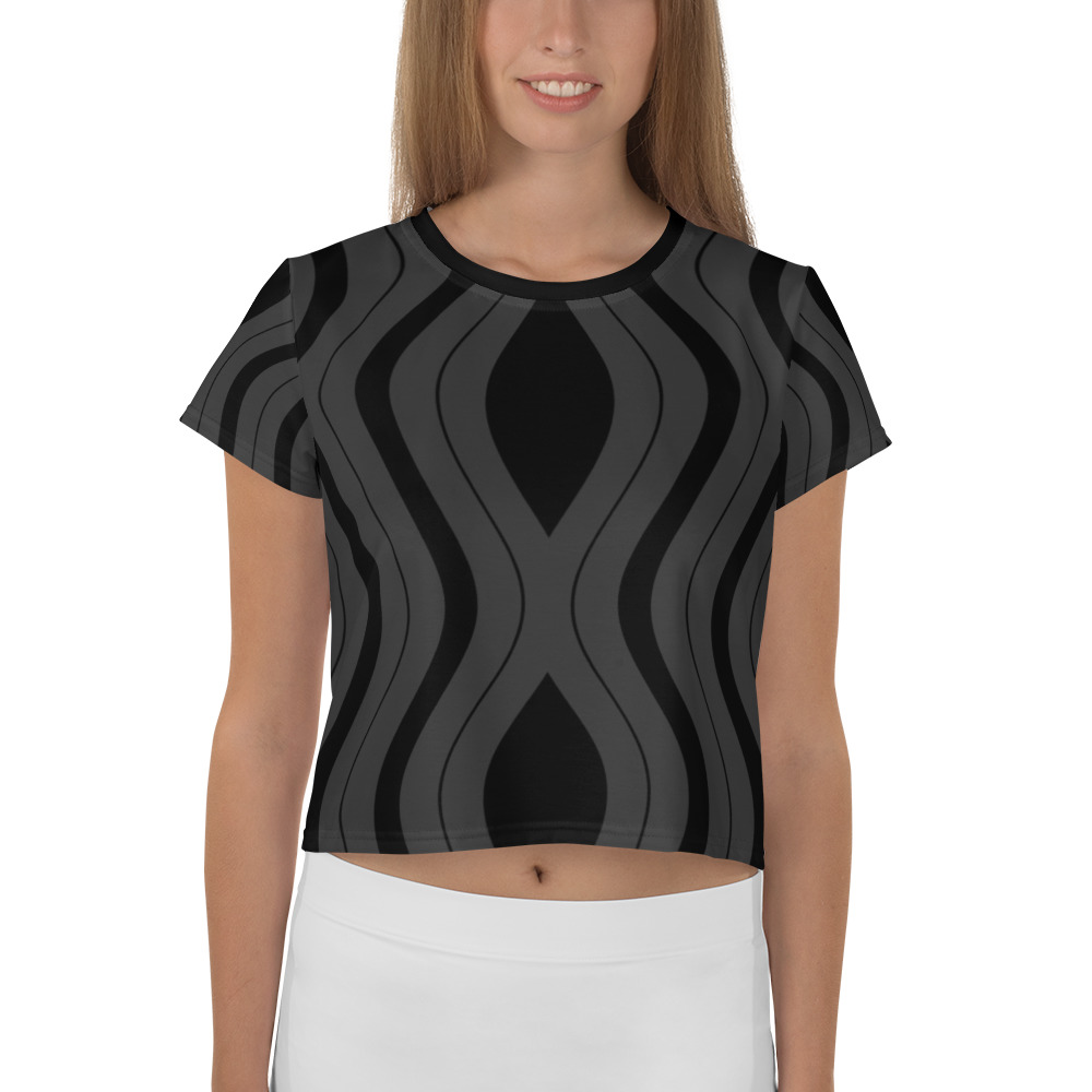 Ultra Signal Women’s Crop Tee Black