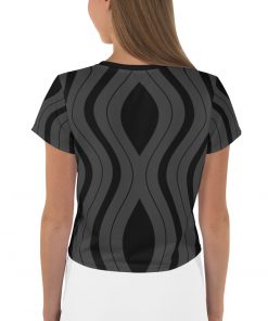 Ultra Signal Women’s Crop Tee Black