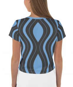 Ultra Signal Women’s Crop Tee Blue