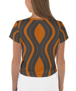 Ultra Signal Women’s Crop Tee Brown