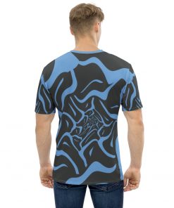 Arctic Wrath Men’s Crew Neck T-Shirt Blue