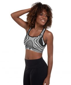 Millennium Zero Women’s Padded Racerback Sports Bra White