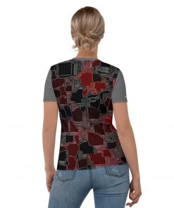 Level Plus Women’s Crew Neck T-Shirt Gray