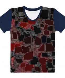 Level Plus Women’s Crew Neck T-Shirt Navy