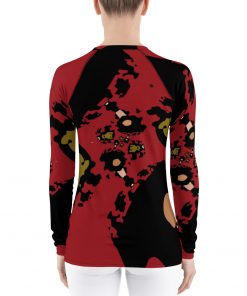 Sands and Sun Women’s Rash Guard Black