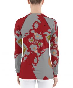 Sands and Sun Women’s Long Sleeve Rash Guard Gray