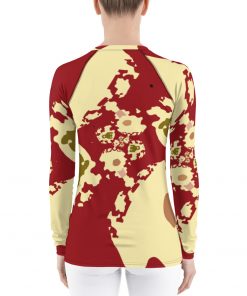 Sands and Sun Women’s Long Sleeve Rash Guard Yellow