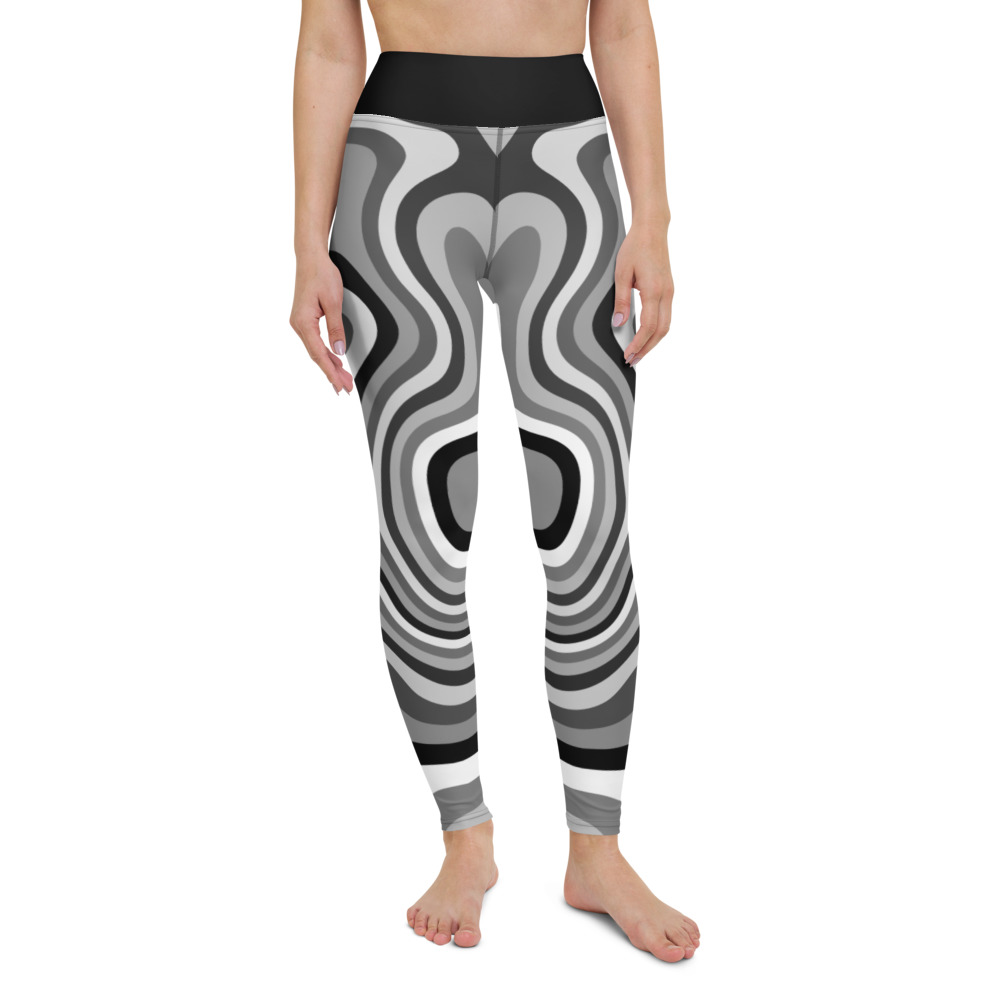 Millennium Zero Women’s High Waisted Yoga Leggings White
