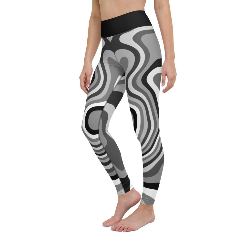 Millennium Zero Women’s High Waisted Yoga Leggings White