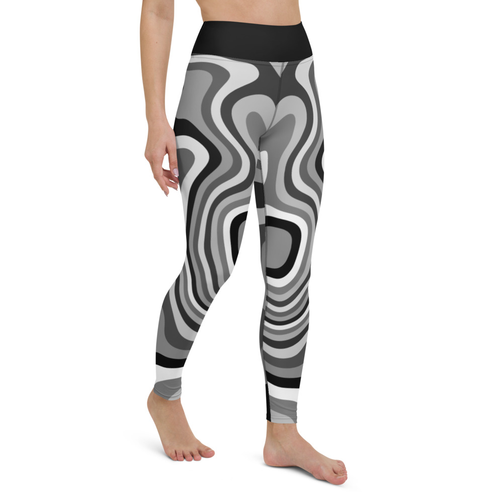 Millennium Zero Women’s High Waisted Yoga Leggings White