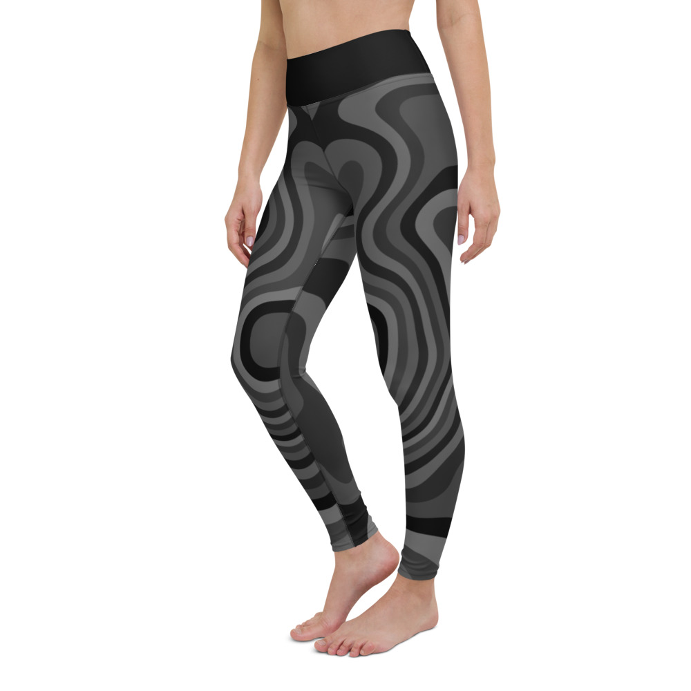 Millennium Zero Women’s High Waisted Yoga Leggings Gray