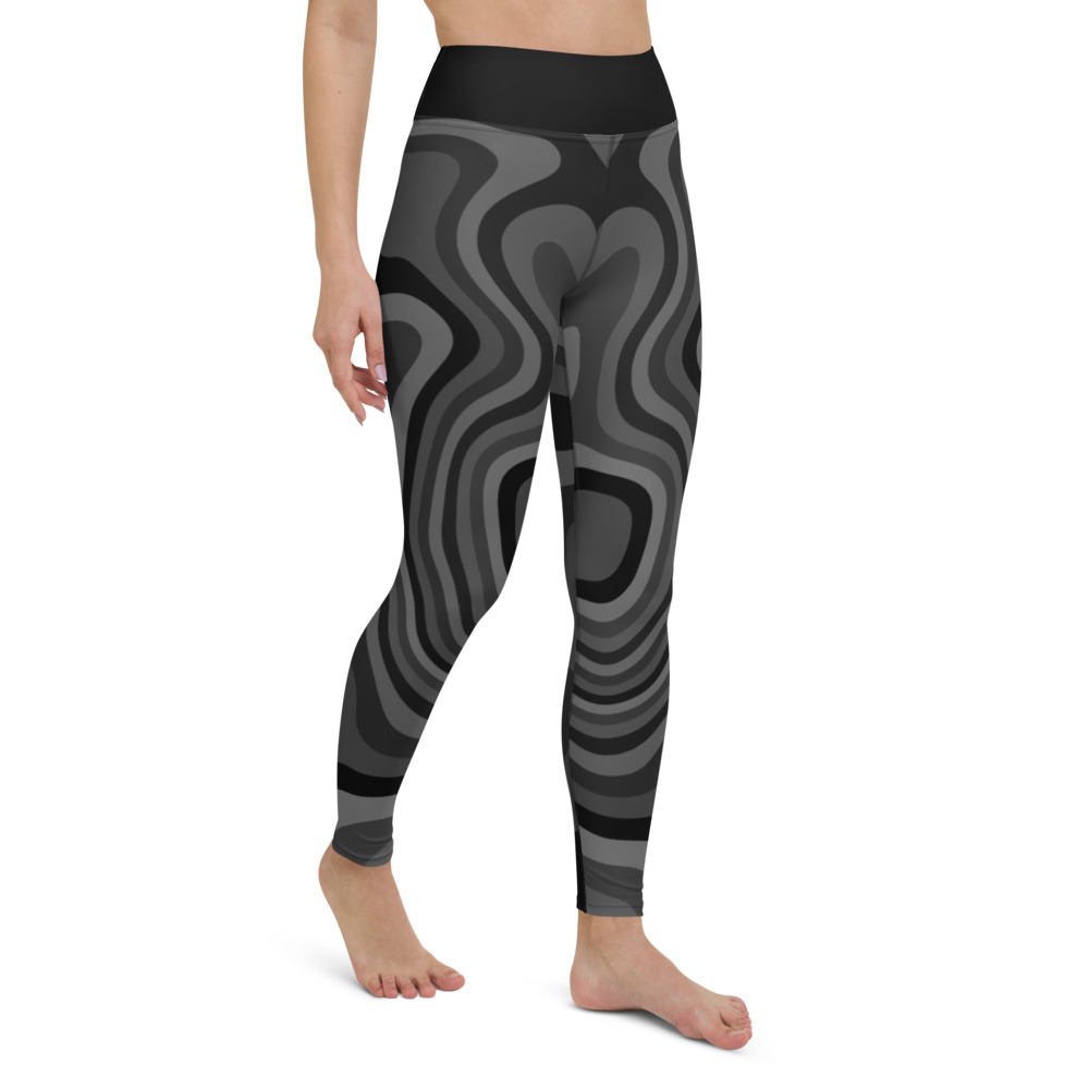 Millennium Zero Women’s High Waisted Yoga Leggings Gray