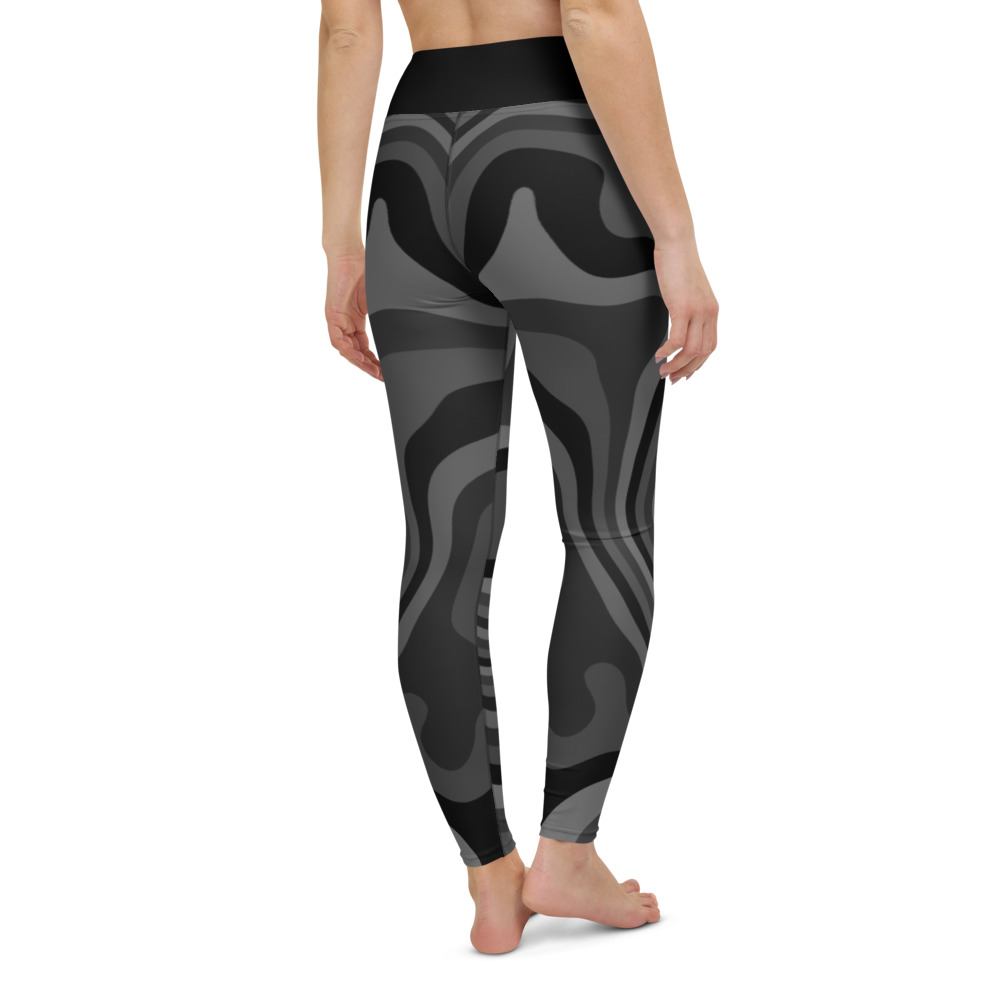 Millennium Zero Women’s High Waisted Yoga Leggings Gray