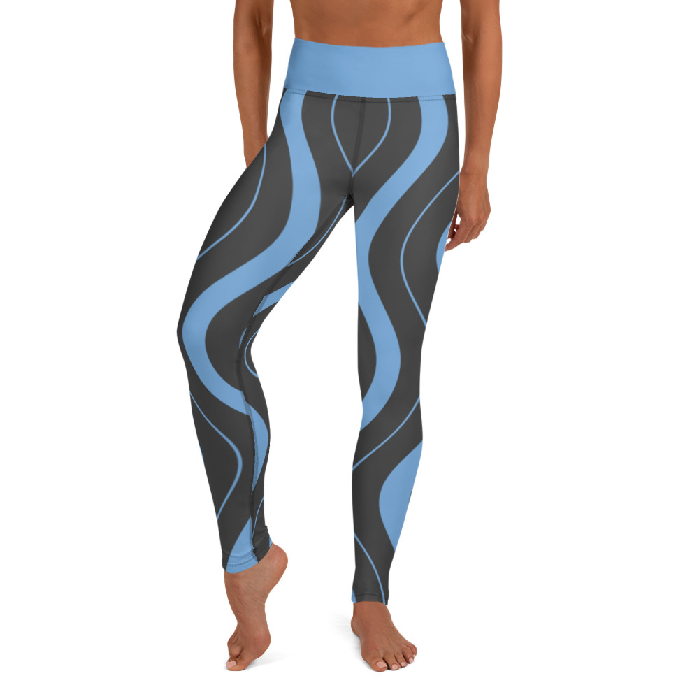 Ultra Signal Women's High Waisted Yoga Leggings Blue
