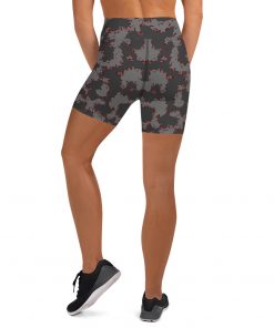 Generation Omega High Waisted Women’s Yoga Shorts Gray