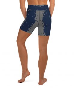 Kundalini High Waisted Women’s Yoga Shorts Navy