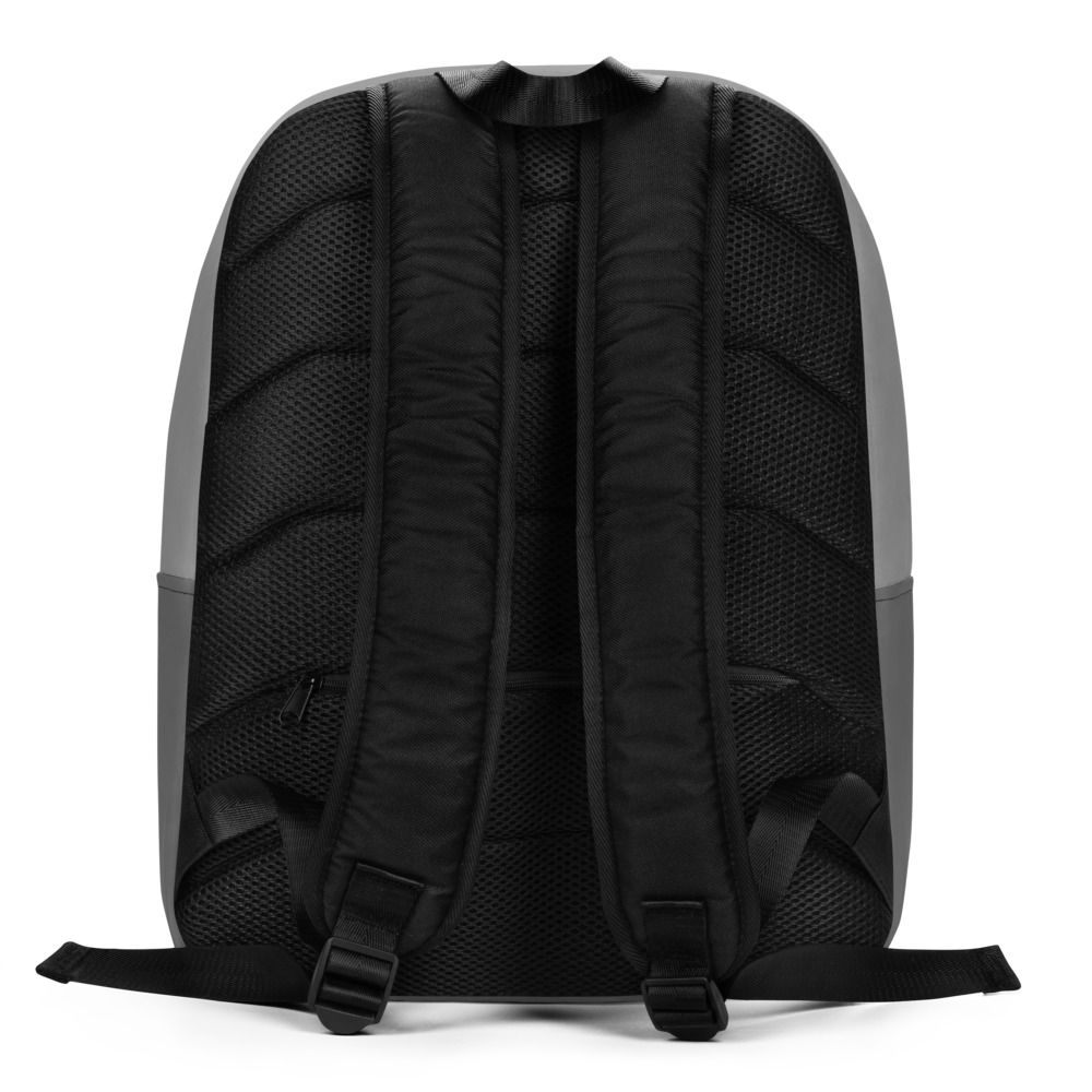 Infinity Slim Backpack Gray Effects on Navy