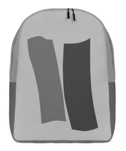 Infinity Slim Backpack Gray Effects on Gray