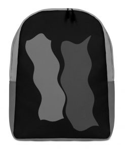 Infinity Plus Slim Backpack Gray Effects on Black