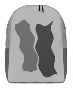 Infinity Plus Slim Backpack Gray Effects on Gray