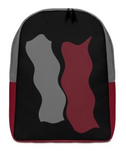 Infinity Plus Slim Backpack Red Effect on Black