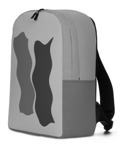 Infinity Plus Slim Backpack Gray Effects on Gray