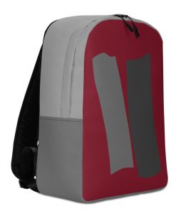 Infinity Slim Backpack Gray Effects on Red