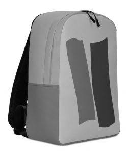 Infinity Slim Backpack Gray Effects on Gray