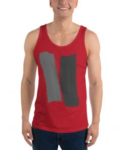 Infinity Splash Unisex Classic Tank Top Red Effect on Red