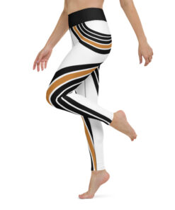 Primavera Women’s High Waisted Yoga Leggings White