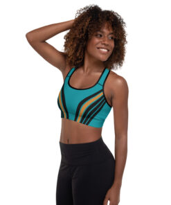 Primavera Women’s Padded Racerback Sports Bra Green
